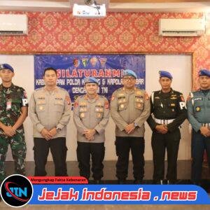 Kabidpropam Polda Kalteng Gelar Silaturahmi bersama POM TNI di Kobar, Perkuat Sinergitas Polri-TNI