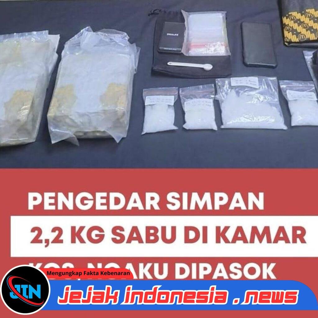 2,2 Kg Sabu Disimpan di Kamar Kos, Pengedar di Denpasar Ngaku Dipasok Kontak Bernama “AKBP”