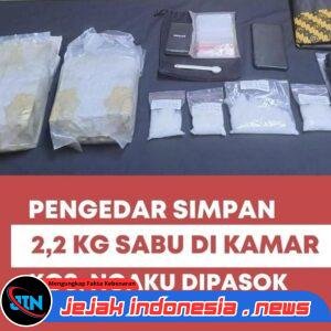 2,2 Kg Sabu Disimpan di Kamar Kos, Pengedar di Denpasar Ngaku Dipasok Kontak Bernama “AKBP”