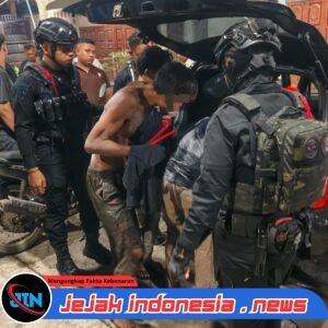 Brimob Sumut Gagalkan Percobaan Pencurian Saat Patroli Dini Hari, Dua Terduga Diamankan