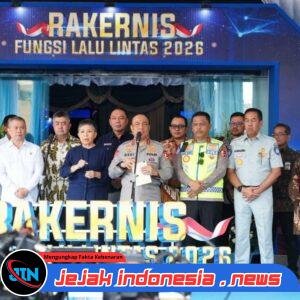 Buka Rakernis Korlantas 2026, Wakapolri Dorong Optimalkan Smart Policing dan AI Hadapi Tantangan Lalu Lintas Kedepan