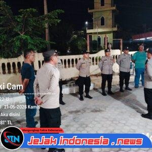 Tak Kenal Lelah Berantas Narkoba, Polsek Bandar Huluan Grebek THM dan Gelar Patroli Blue Light Tengah Malam