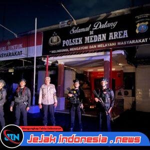 Patroli Malam Polda Sumut Intensifkan Pengamanan Saat Sejumlah Wilayah Medan Alami Pemadaman Listrik