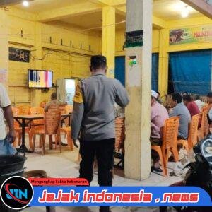 Polisi Patroli Malam di Meurah Mulia, Warga Diajak Aktif Jaga Kamtibmas
