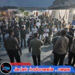Polres Serang Gelar Pengamanan Nobar Pertandingan Persib dan Persijap, Berakhir Aman dan Kondusif 