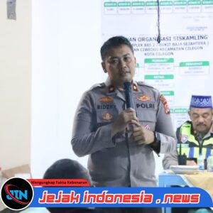 Sambangi Pos Kamling BBS 2 Ciwedus, Wakapolres Cilegon Perkuat Sinergi Warga Jaga Kamtibmas dan Lawan Judi Online