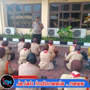 Kasat Binmas Polres Cilegon Beri Motivasi ke Calon Bhayangkara Jelang Diklatsar Saka Bhayangkara