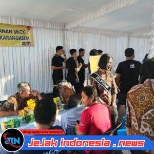 Pelayanan SKCK hadir dalam giat Car Free Day.