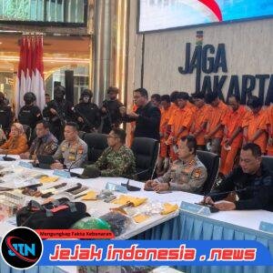 *Polda Metro Jaya Ungkap 127 Kasus Kejahatan Jalanan, 173 Tersangka Ditangkap*