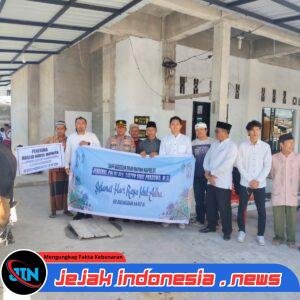 Polres Pematangsiantar Serahkan Bantuan Hewan Kurban dari Kapolri dan Kapolda Sumut di Mesjid Nurul Ikhwan