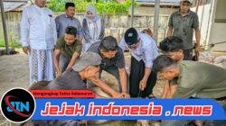 Hari Raya Idul Adha, Kapolres Lhokseumawe Sembelih Langsung Hewan Kurban di Mapolres