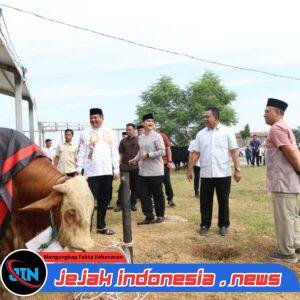 Polda Sumut Sembelih 31 Ekor Sapi di Hari Raya Idul Adha & Dibagikan dalam 4.976 Paket, Sapi Kurban Kapolda Berbobot 1 Ton