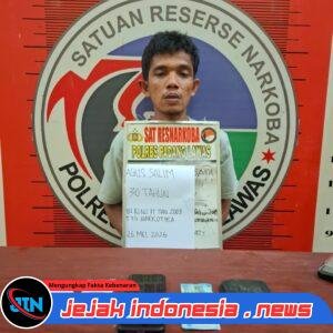 Pengedar Sabu di Pasar Sibuhuan Berhasil Ditangkap Satresnarkoba Polres Palas