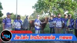 DPC Partai Demokrat Banyuwangi Sembelih Sapi Kurban di Lapangan AHY FC, Wujud Kebersamaan dan Kepedulian Sosial