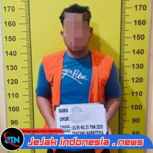 *Sat Narkoba Polresta Deli Serdang Amankan Pria Galang Yang Menyimpan Sabu*