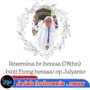 Turut Berduka Cita Kapolsek Kerajaan Bersama Personil Melayat Kerumah Warga Masyarakat.