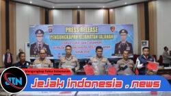 Polda Kalteng Ungkap 121 Kasus Kejahatan Jalanan Periode Januari hingga Mei 2026, 233 Tersangka Berhasil Diamankan