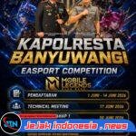 Polresta Banyuwangi Gelar Turnamen Mobile Legends 2026, Dorong Pelajar Berprestasi di Dunia Esport