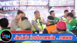 Polantas Menyapa di Jepara: Kakorlantas Polri Rangkul Pengemudi Ojol hingga Komunitas Difabel