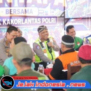 Polantas Menyapa di Jepara: Kakorlantas Polri Rangkul Pengemudi Ojol hingga Komunitas Difabel