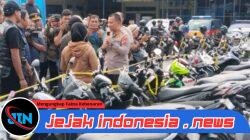 Polrestabes Amankan 138 Kendaraan Bermotor  Dari 8 Gudang