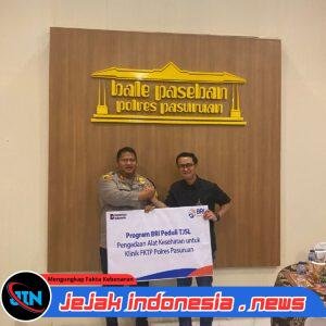 *BRI Pasuruan Salurkan Bantuan TJSL Rp200 Juta untuk Pengadaan Alat Kesehatan Klinik FKTP Polres Pasuruan*