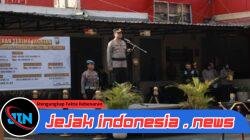Polres Jember Rotasi Sejumlah Kapolsek dan Pejabat Utama, Kapolres Minta Tingkatkan Pelayanan Publik