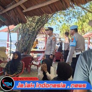 Polisi Laksanakan Pengamanan Wisata Pantai Lancok, Ciptakan Rasa Aman bagi Pengunjung