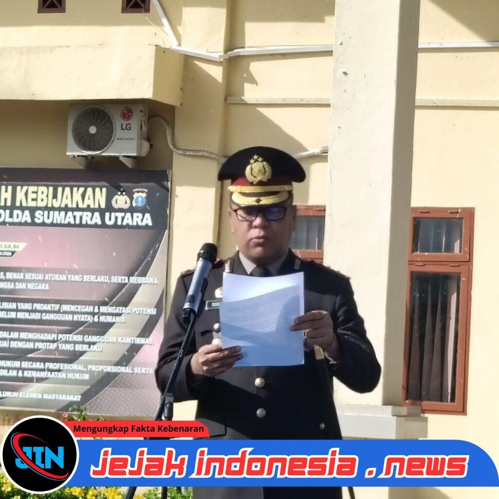 Kapolres Padang Lawas Pimpin Upacara Hari Lahir Pancasila 2026