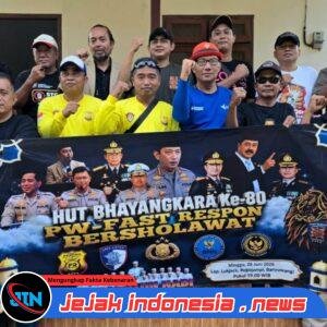 Sholawat Akbar Hari Bhayangkara ke-80 Digelar di Banyuwangi, PW-FRN Siapkan Kehadiran Pejabat Tinggi Mabes Polri