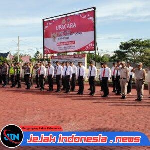 Kapolres Simalungun Pimpin Langsung Upacara Hari Lahir Pancasila di Mako Polres: Jadikan Pancasila Pedoman Hidup dalam Setiap Pengabdian