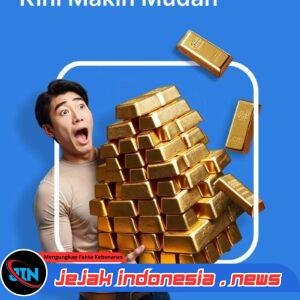 Rupiah Melemah, Tren Tabungan Emas di BRImo Semakin Diminati