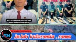 Polres Minahasa Tenggara Bergerak Cepat Ungkap Dugaan Kepemilikan Senjata Angin Tanpa Izin yang Viral di Media Sosial