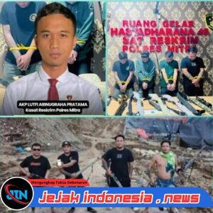 Polres Minahasa Tenggara Bergerak Cepat Ungkap Dugaan Kepemilikan Senjata Angin Tanpa Izin yang Viral di Media Sosial