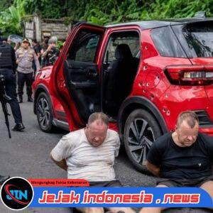 Dua WN Rusia Diduga Terkait Jaringan Narkotika Diamankan Usai Kejar-kejaran Dramatis di Bangli