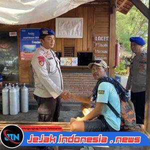 Satpolairud Polresta Banyuwangi Intensifkan Patroli dan Imbauan Keselamatan di Bangsring Underwater
