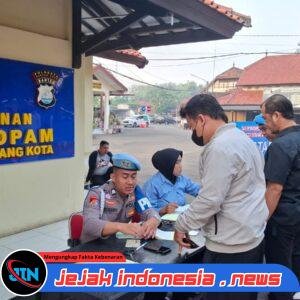 Propam Polresta Serang Kota gelar Operasi Gaktibplin