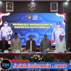 Polresta Serang Kota terima kunjungan kerja Makamah lehormatan Dewan DPR RI