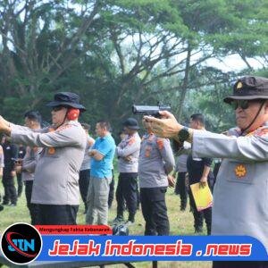 Polres Aceh Utara Gelar Latihan Menembak, Tingkatkan Kemampuan dan Profesionalisme Personel*