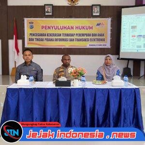 Polres Raja Ampat Edukasi Warga: Bahaya UU ITE hingga Pencegahan Kekerasan Perempuan dan Anak