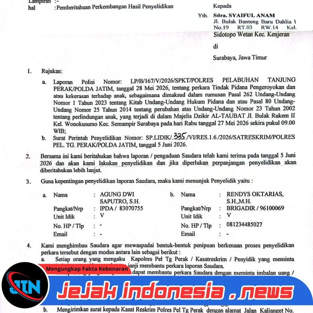 Madas Sedarah Advokasi Dugaan Penganiayaan Tiga Anak di Bulak Rukem Surabaya, Kuasa Hukum Desak Penegakan Hukum Tegas dan Transparan
