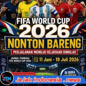 Sambut Piala Dunia 2026, Polres Simalungun Gelar Nobar Gratis Laga Pembuka Meksiko Vs Afrika Selatan