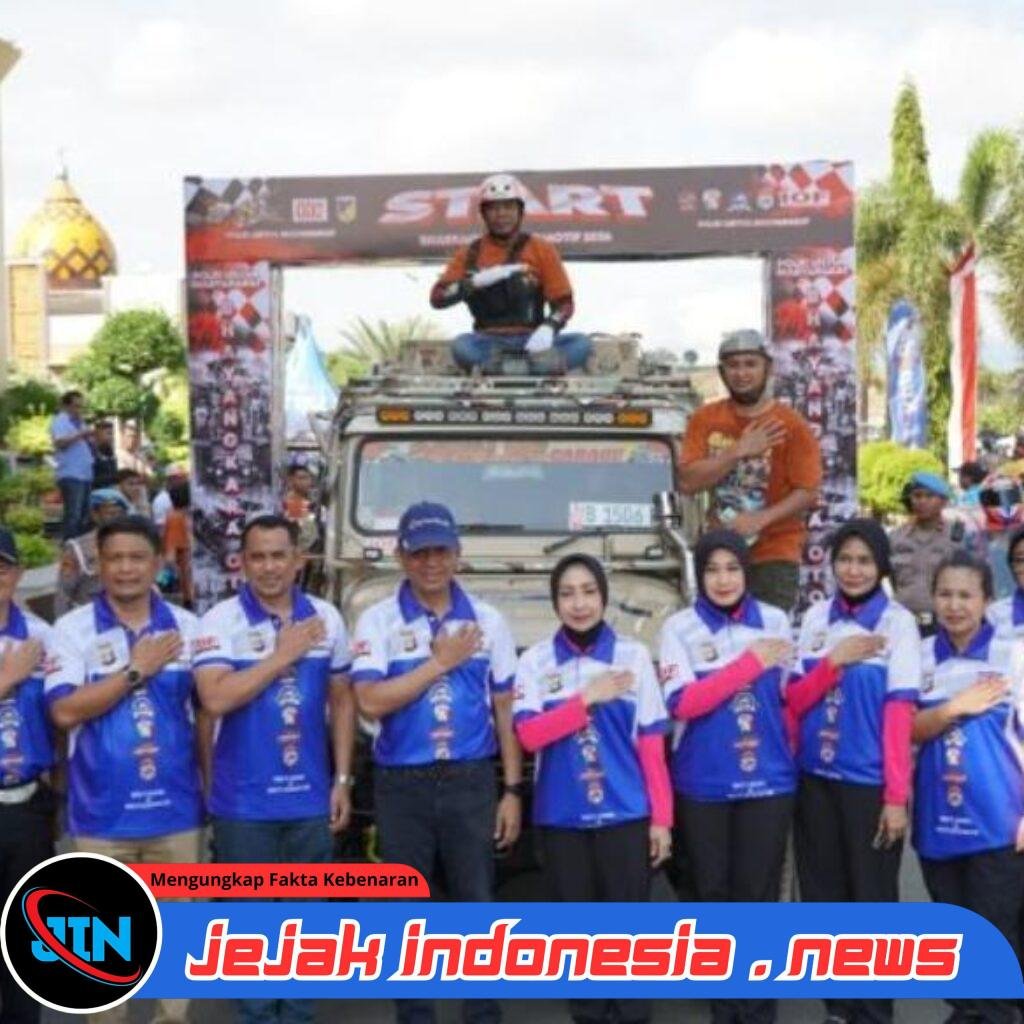 Sambut Hari Bhayangkara ke-80, Kapolda Sulteng Resmi Lepas Peserta Bhayangkara Otomotif Nambaso 2026