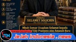 Mbah Semar Ucapkan Selamat kepada Letkol Inf Edy Pramono atas Amanah Baru sebagai Danyonif 515/UTY Kostrad