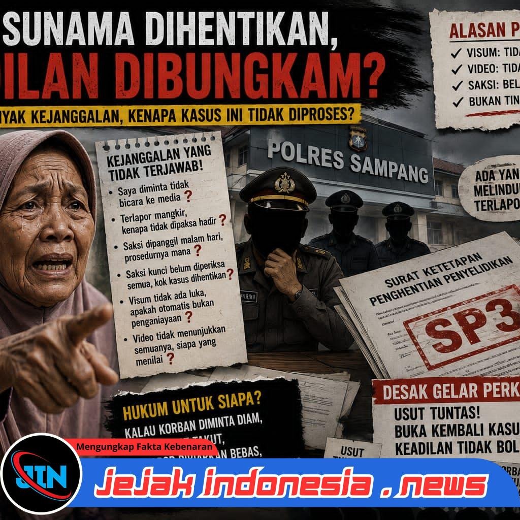 Ada Apa dengan Penanganan Kasus Sunama? Publik Pertanyakan Penghentian Dugaan Penganiayaan di Polres Sampang
