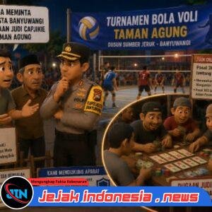 Warga Minta Kapolresta Banyuwangi Tindak Dugaan Judi Capjikie di Taman Agung