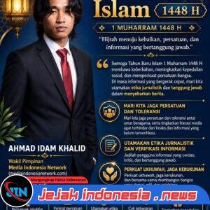 Di Tahun Baru Islam 1448 H, Ahmad Idam Khalid Serukan Hijrah Menuju Masyarakat Cerdas Informasi