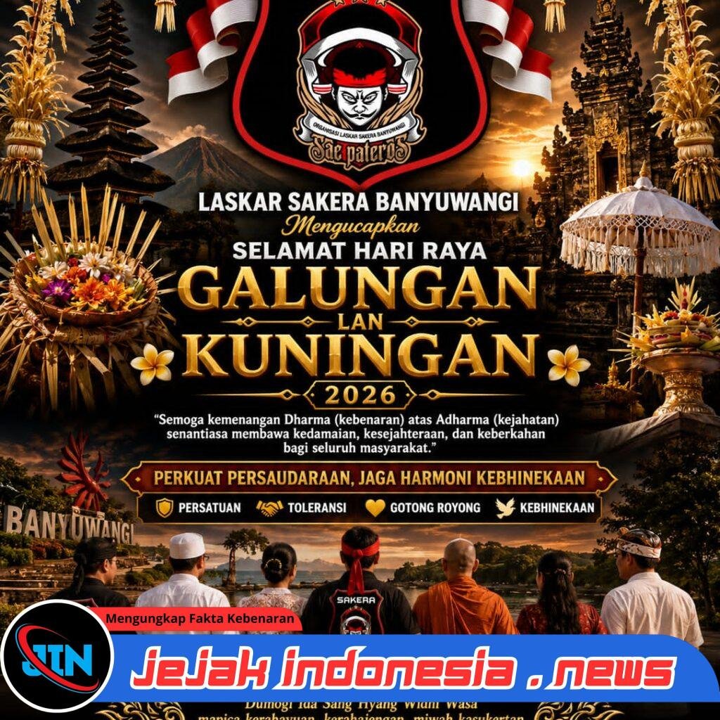 Laskar Sakera Banyuwangi Ucapkan Selamat Hari Raya Galungan dan Kuningan: Perkuat Persaudaraan, Jaga Harmoni Kebhinekaan