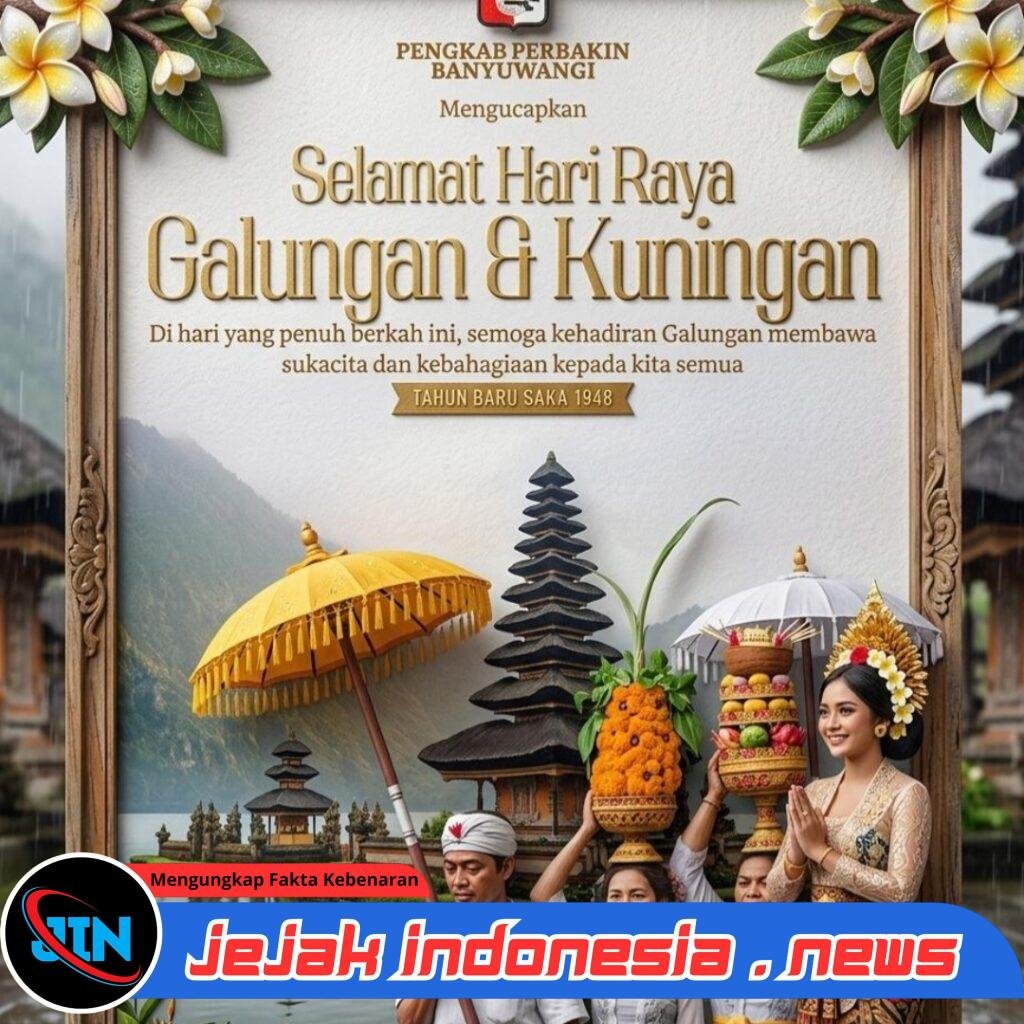 Pengkab Perbakin Banyuwangi Sampaikan Ucapan Selamat Hari Raya Galungan dan Kuningan 1948 Saka, Perkuat Semangat Toleransi dan Persatuan