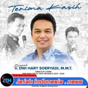 *‎Purna Tugas, Dwi Hary Soeryadi Sampaikan Terima Kasih atas Amanah Memimpin Perumda Delta Tirta*